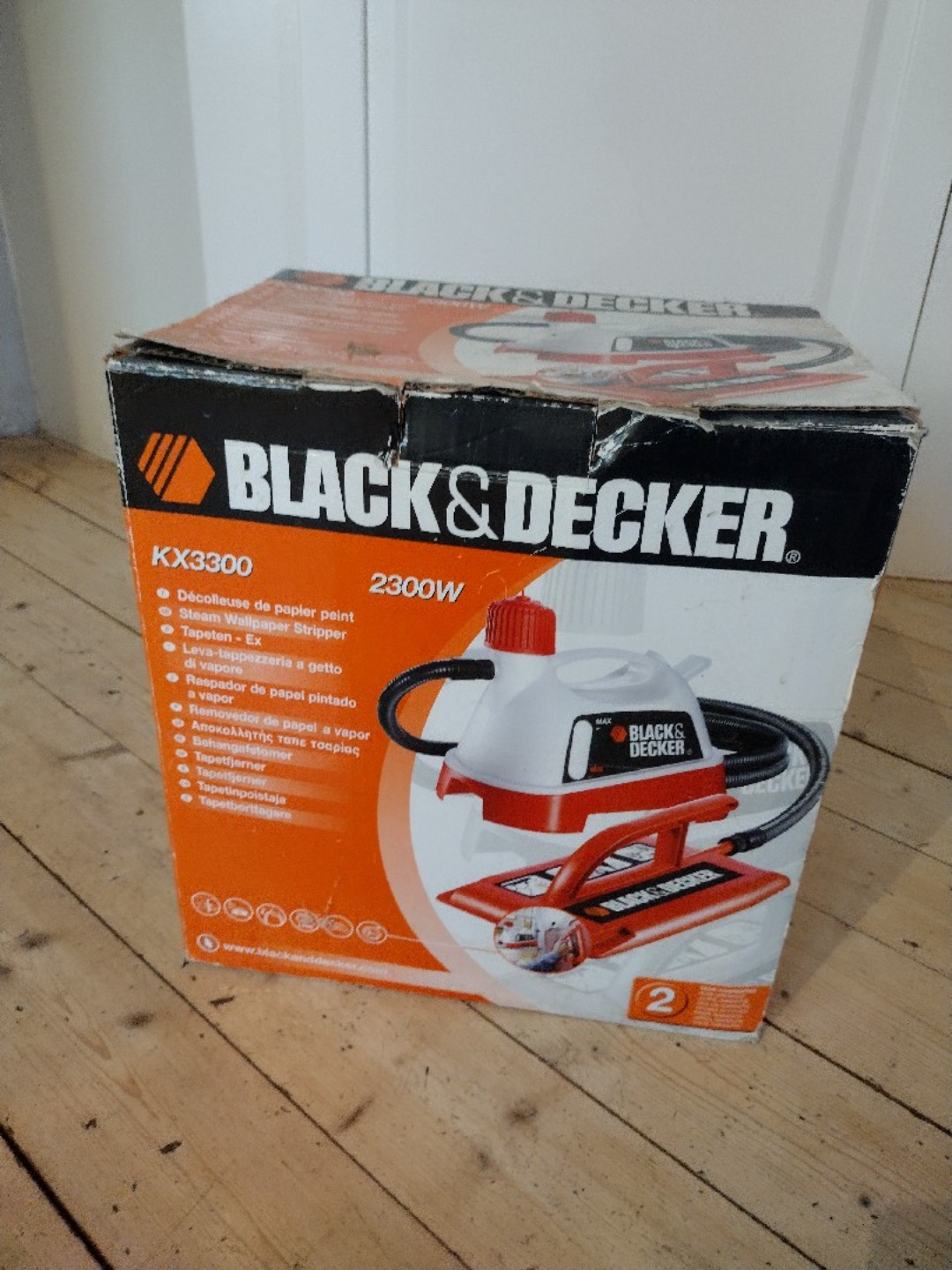 Tapetborttagare (med ånga)