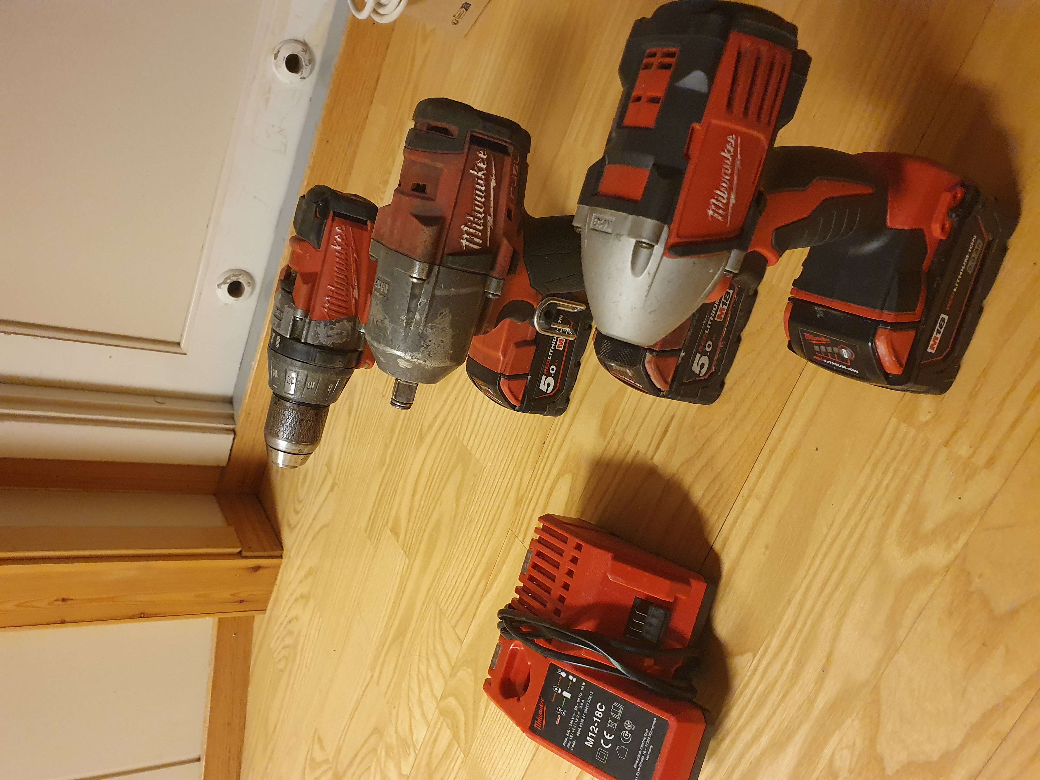Milwaukee m18 verktøy
