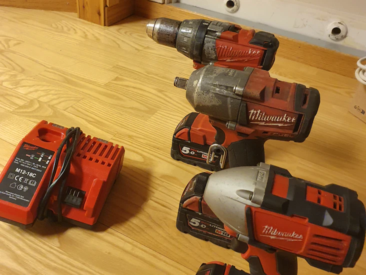 Milwaukee m18 verktøy