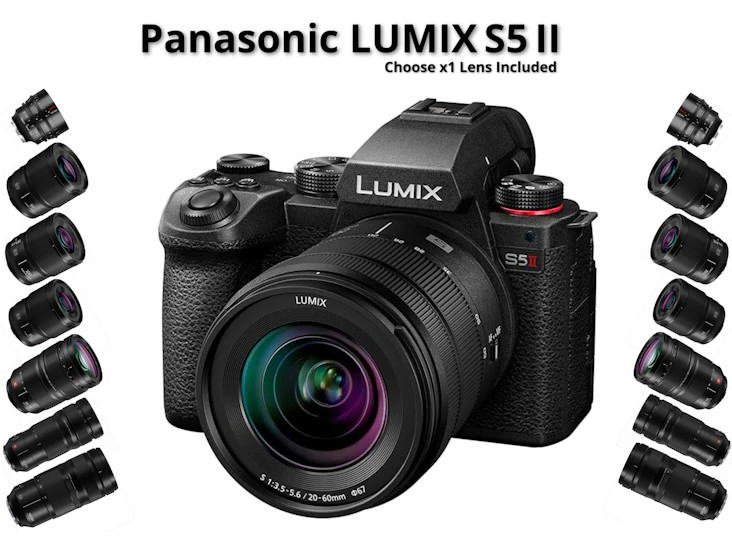 Panasonic lumix s5 ii + one lens