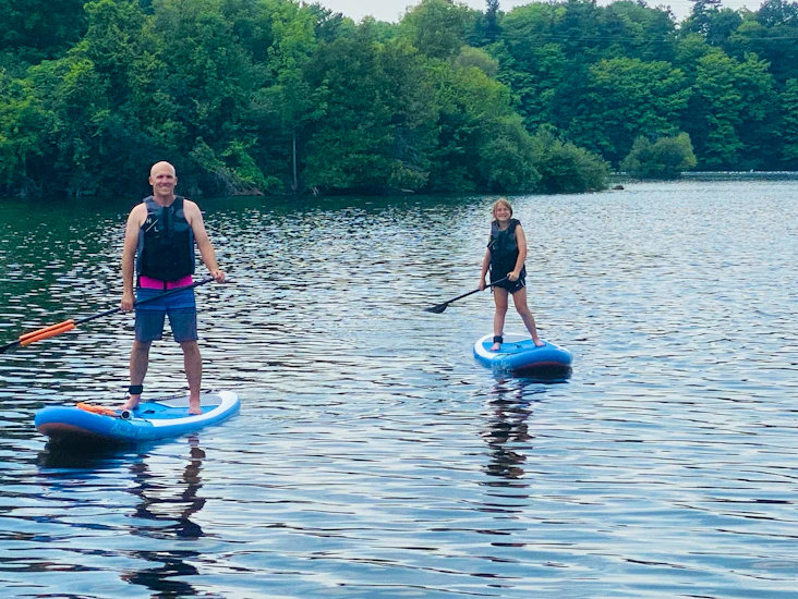 There’s still lots of paddle board time left!