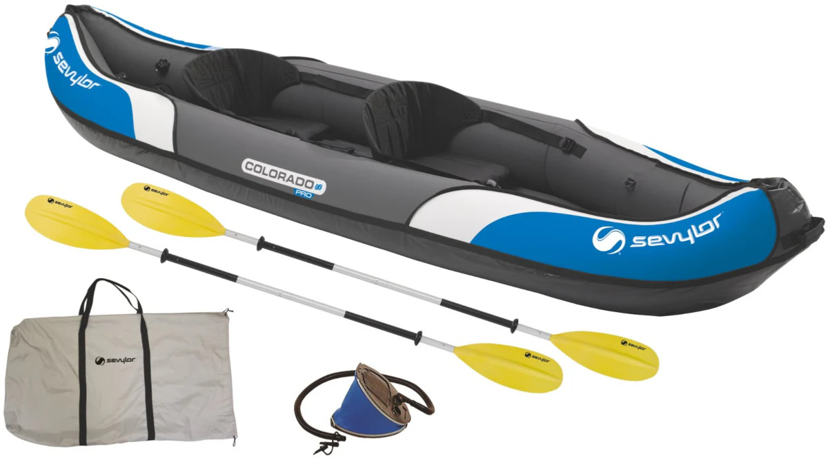 Sevylor colorado 2-person inflatable kayak