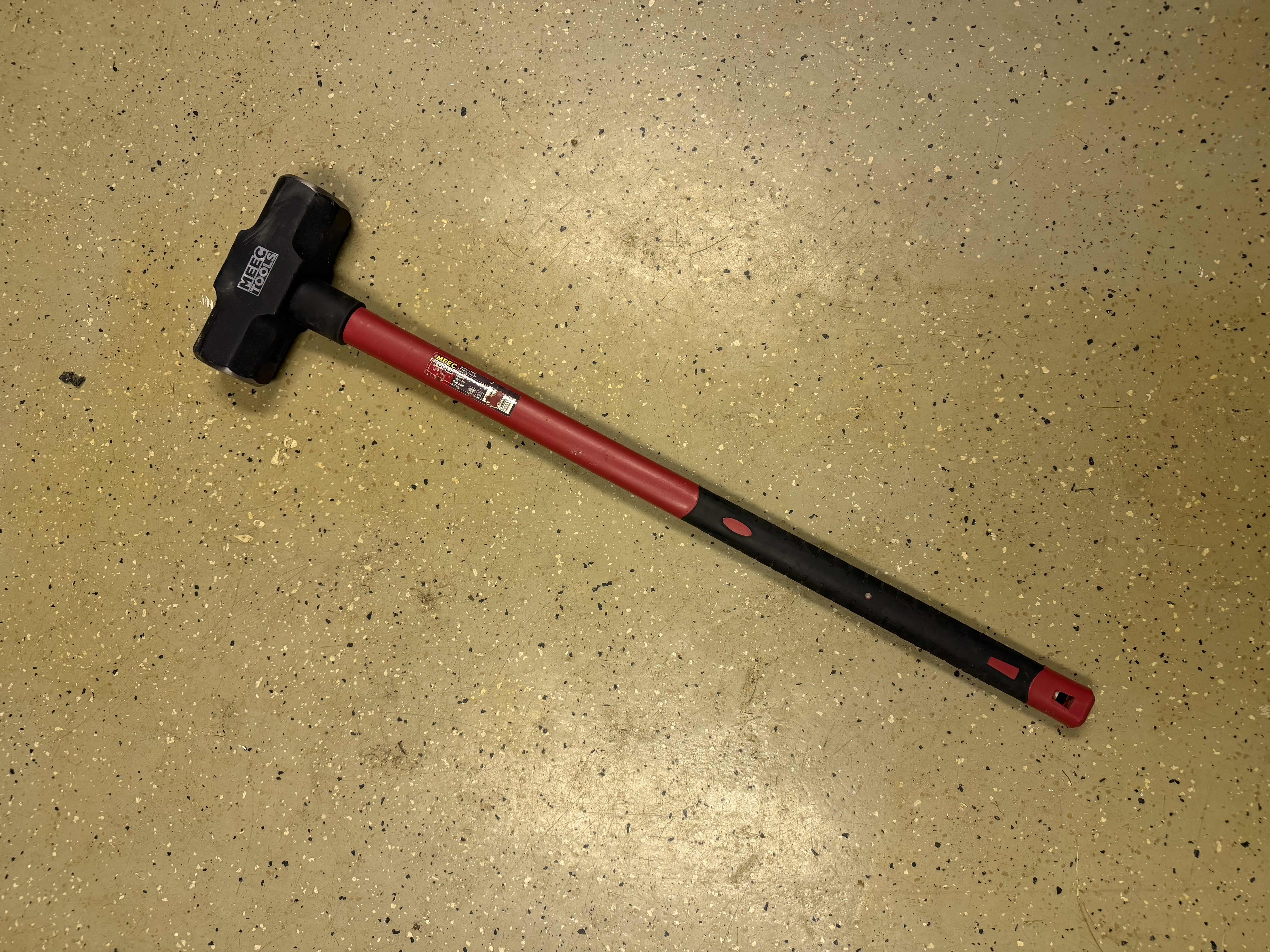 6,3 kg slägga 90cm lång