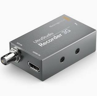 Blackmagic ultrastudio mini recorder 3g (thunderbolt3 to sdi/hdmi with cables) (capture card)