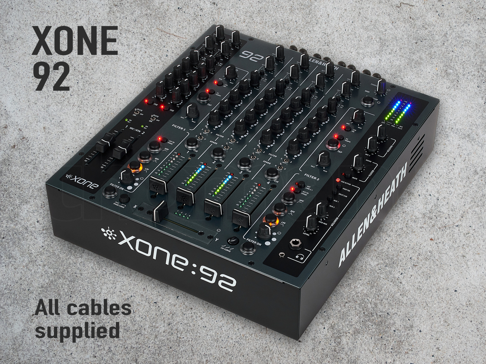 Allen & heath - xone 92 - professional 4-channel mixer 