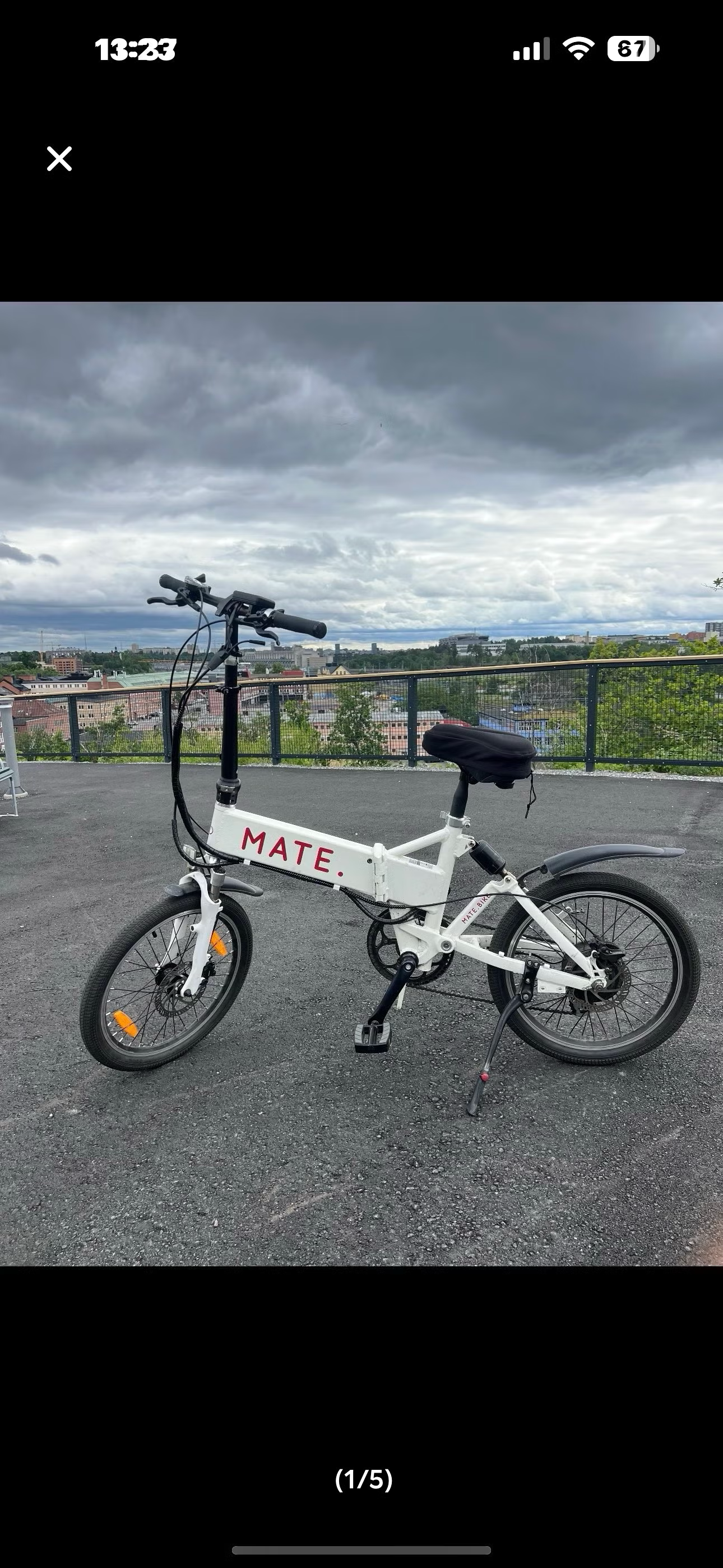Mate elcykel