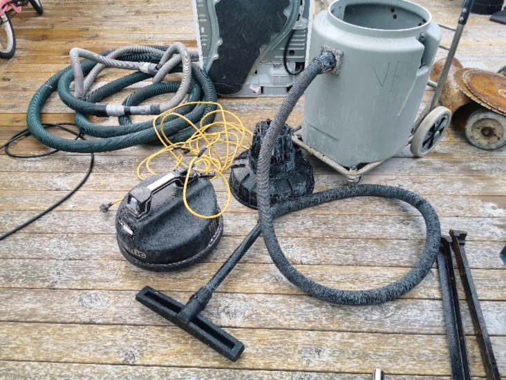 Vårstøvsuger leies ut