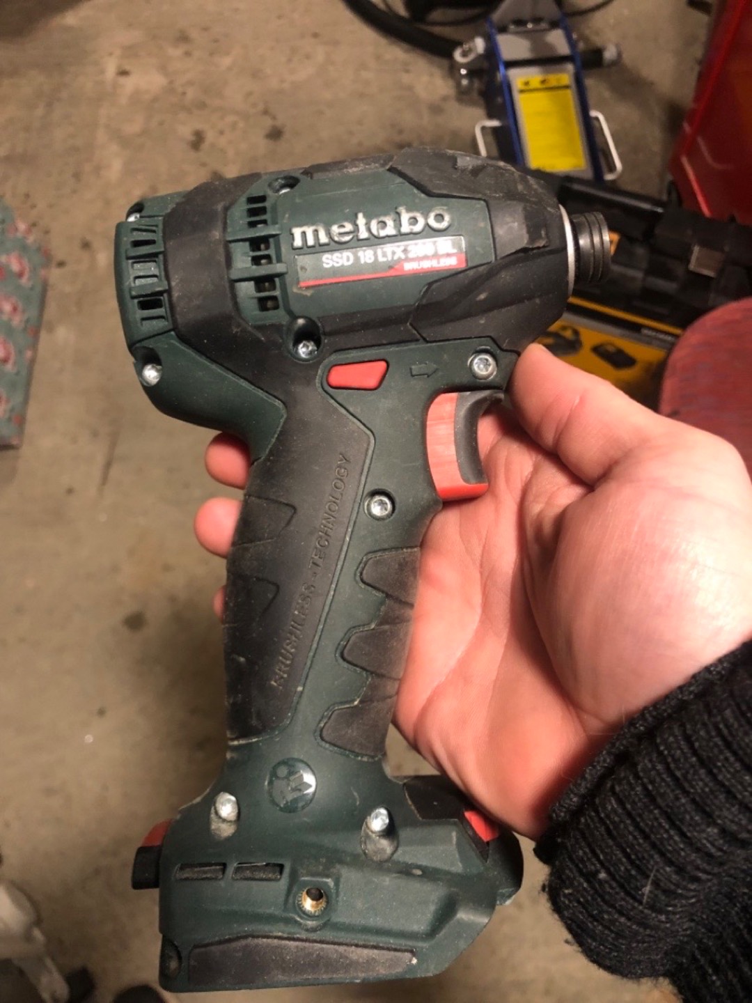 Metabo ltx 200ssd slagskrumaskin