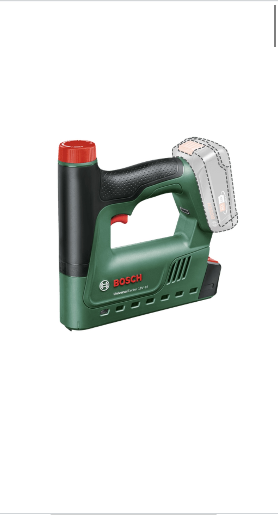 Bosch universaltacker stiftepistol