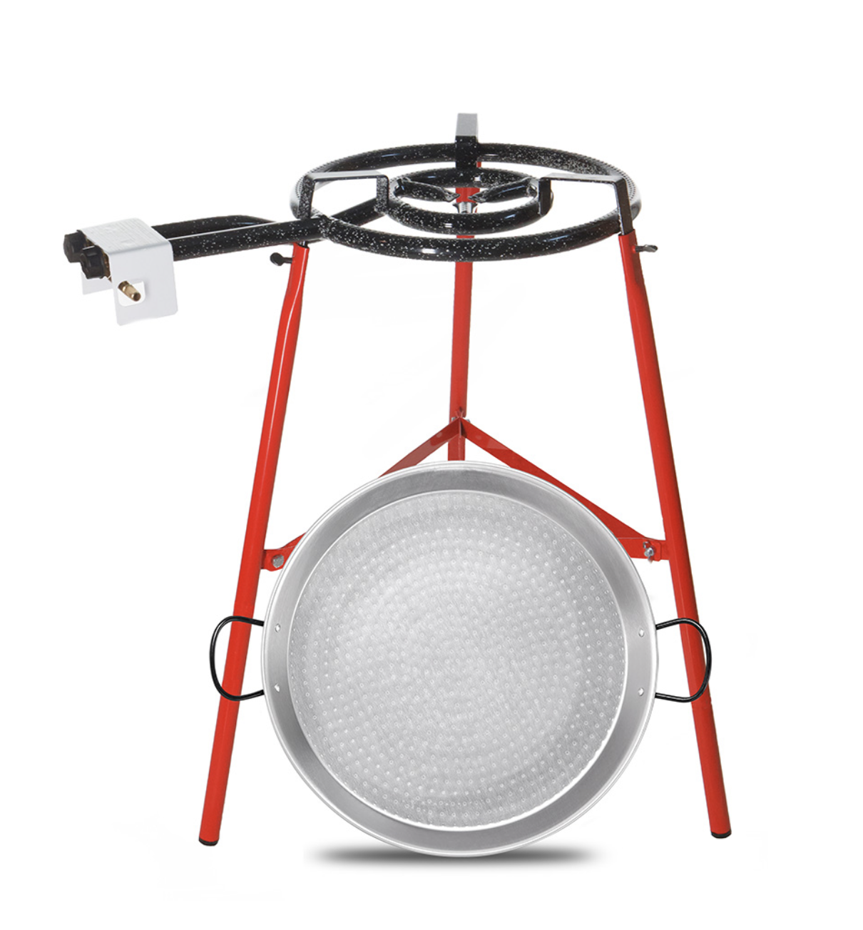 Vaello campos quemador / paellero med 46 cm paellapanna för 12 pers