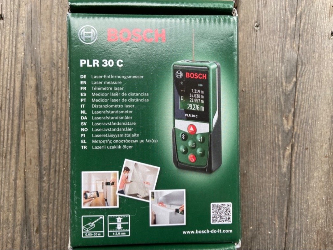 Bosch laseravdtandsmåler