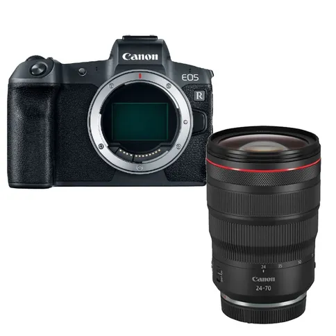 Canon eos r + canon rf 24-70mm f2.8l is usm-objektiv