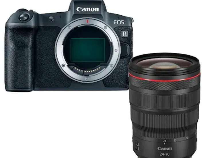 Canon eos r + canon rf 24-70mm f2.8l is usm-objektiv