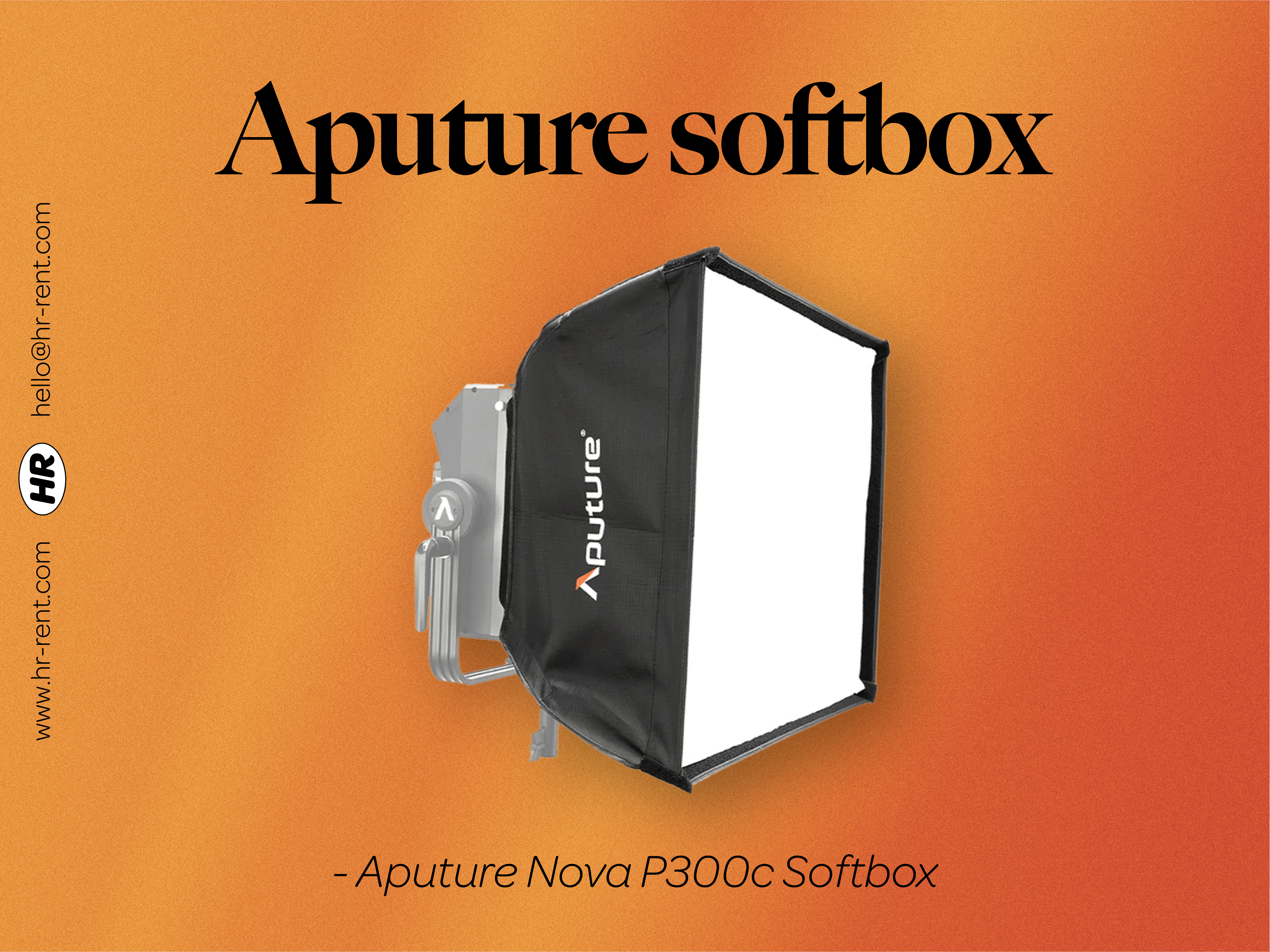 Aputure nova p300c softbox