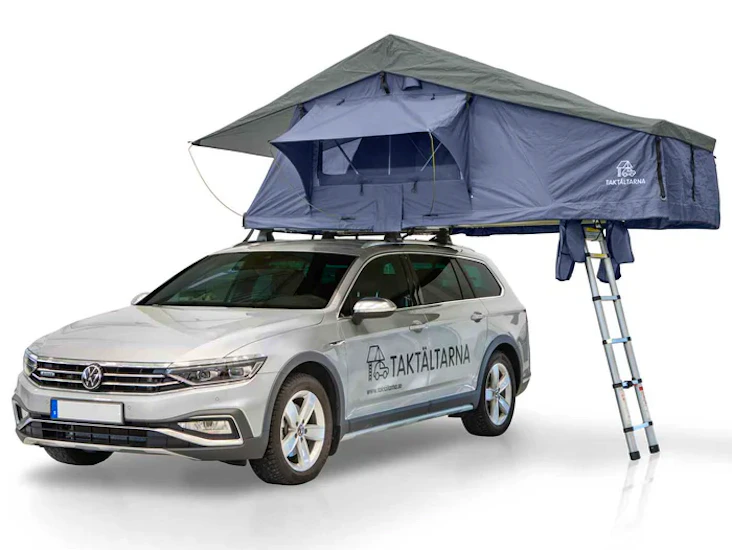 Stort taktält åreskutan ifrån taktältarna