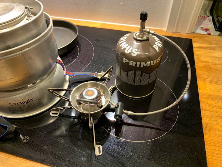 Primus gassbrenner med tenner