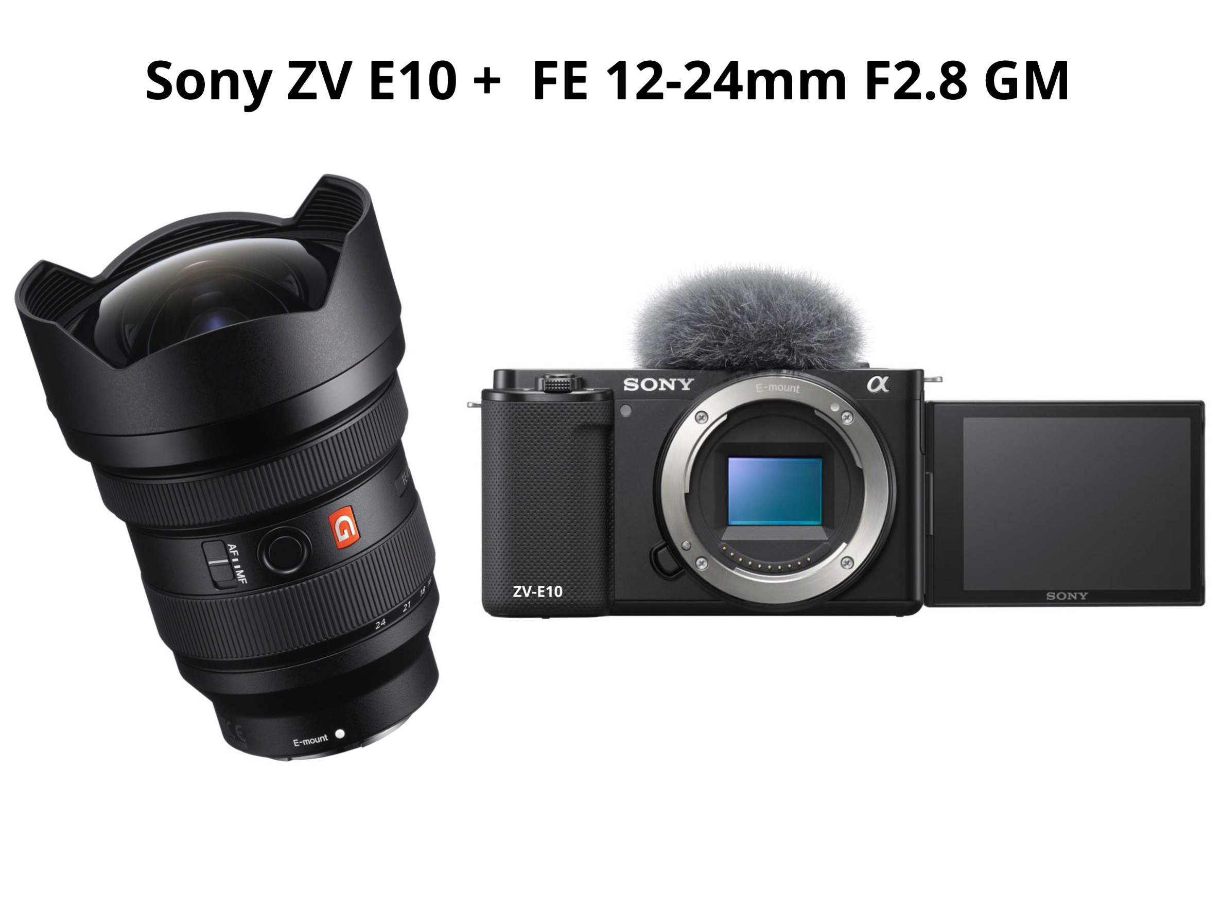 Sony zv e10 + fe 12-24mm f2.8 gm