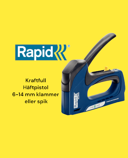 Häftpistol proffs rapid alu940