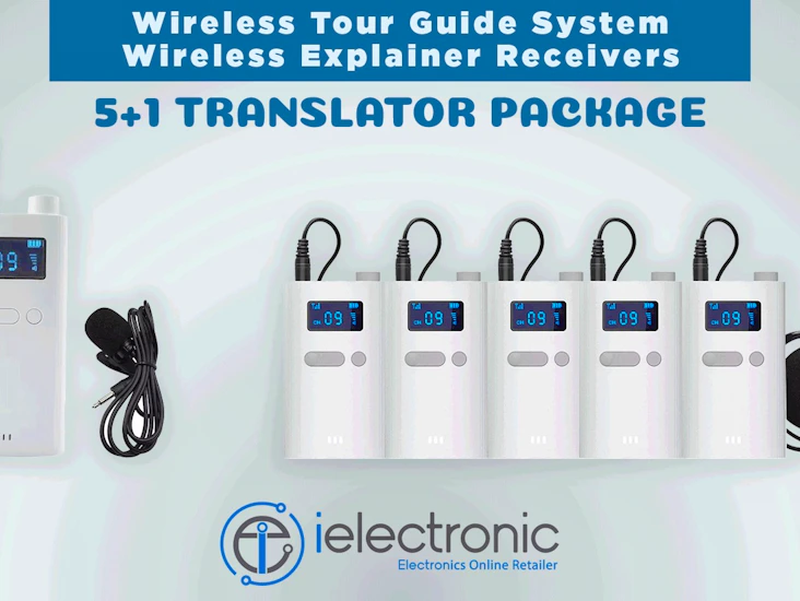 Wireless tour guide system for tourism, educational trips, conferences, translation