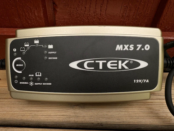 Ctek mxs 7.0 batterilader