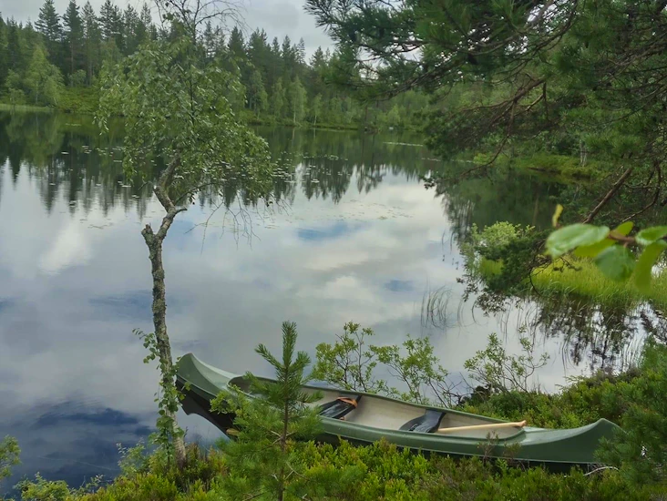 Flott glassfiberkano