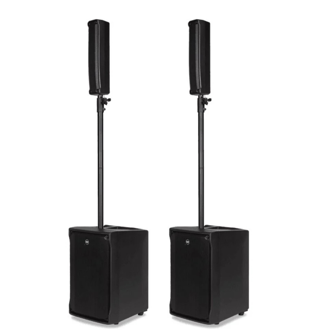 Rcf j8 active pa speakers 2x