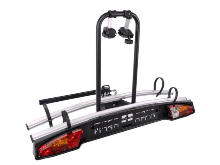 Brukervennlig stativ med plass til 2 sykler