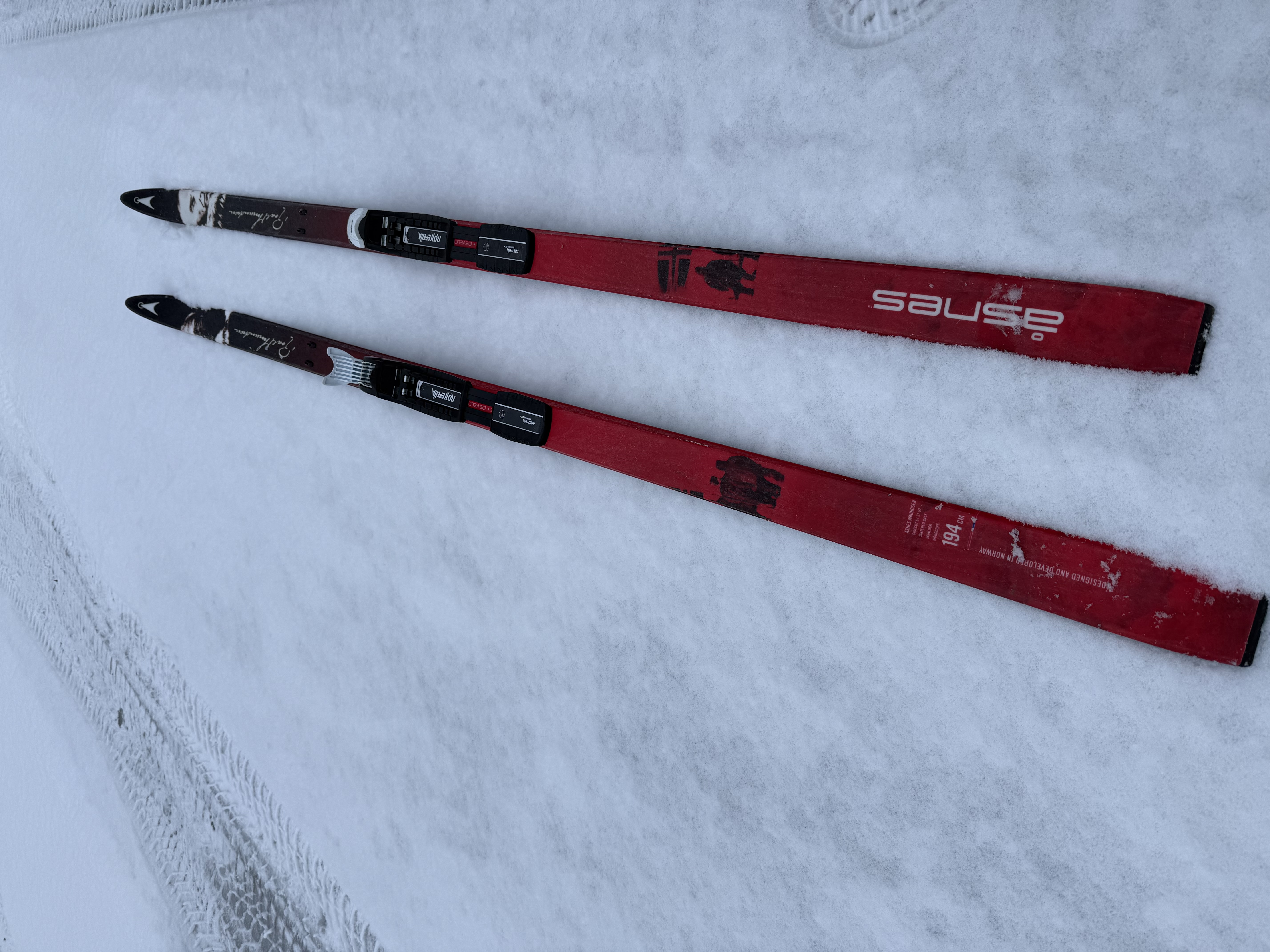 Åsnes amundsen fjellski-pakke (ski, støvler og staver)