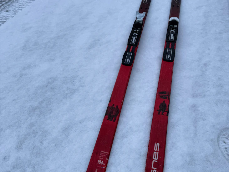 Åsnes amundsen fjellski-pakke (ski, støvler og staver)