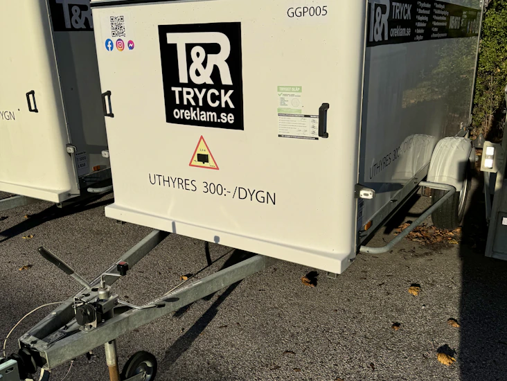 Flyttsläp mellan 9m3