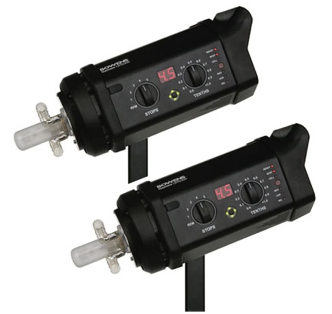 2x bowens gemini gm500r monolights