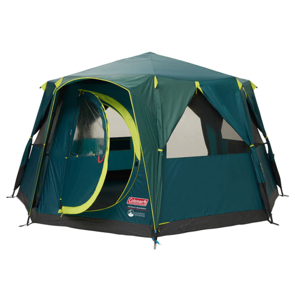 Coleman octagon blackout 6–8 ppl tent