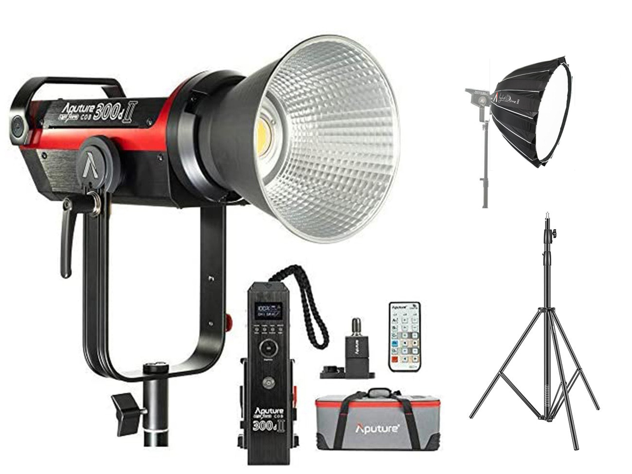 Aputure 300d mark ii kit w small dome