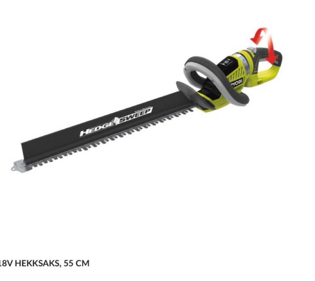 Hekksaks - batteridrevet