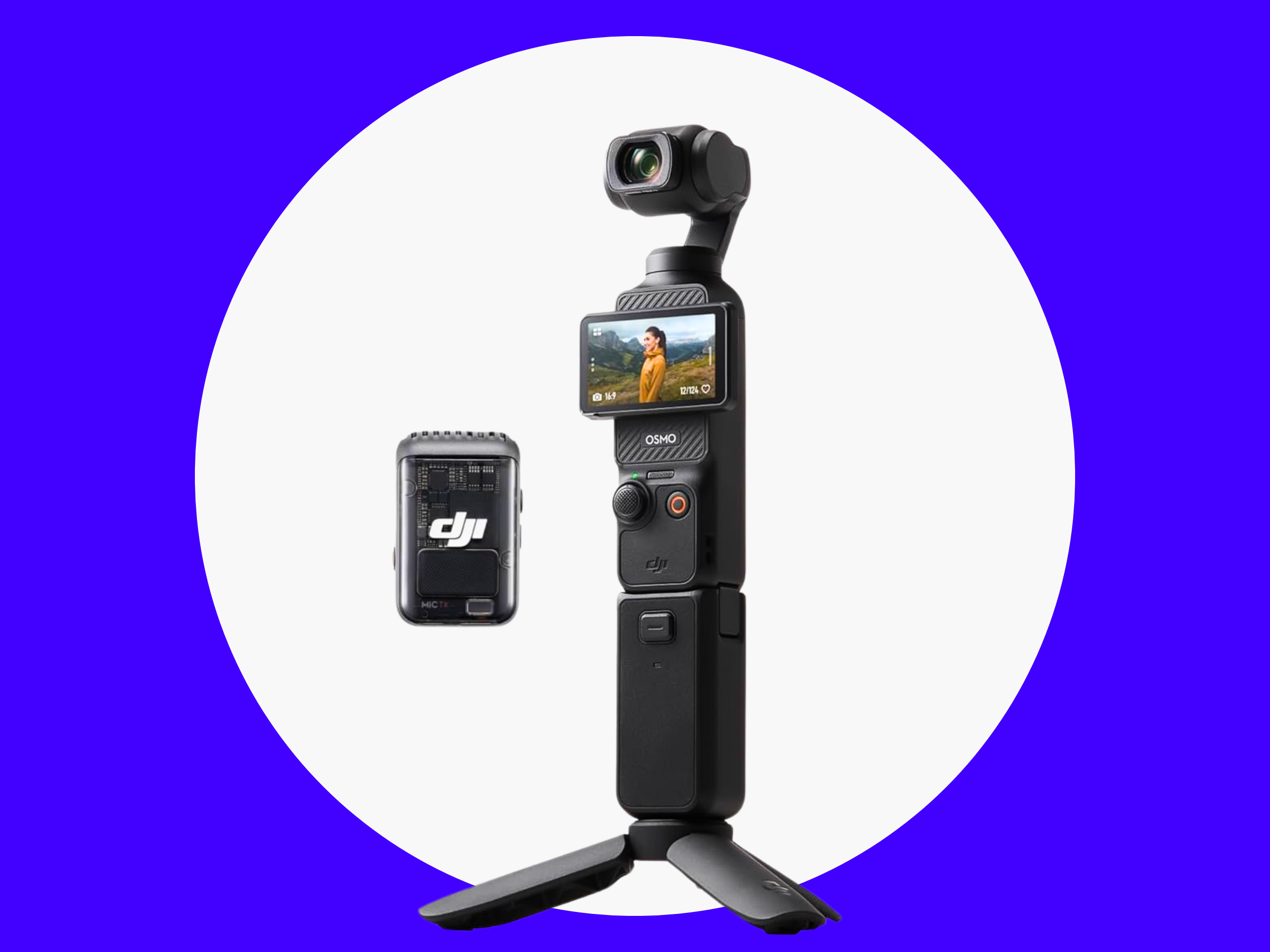 Dji osmo pocket 3 (creator) - stabilised camera + filters
