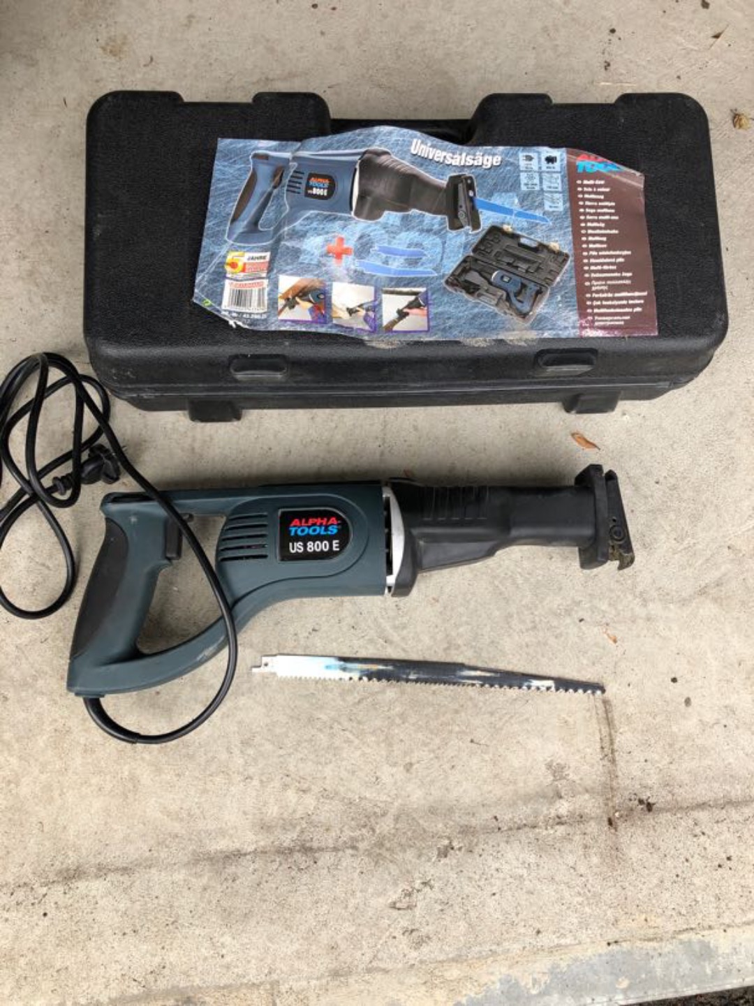 Tigersåg alpha tools 800 w