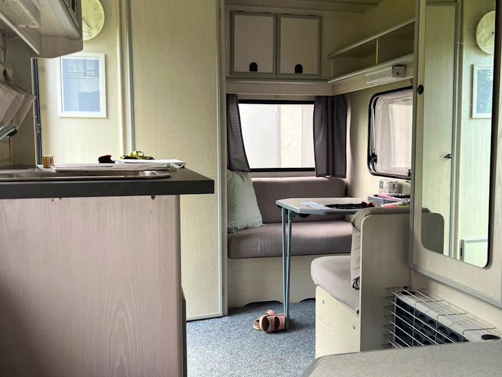 Lättdragen husvagn, 1000 kg (dubbdäck vintertid)