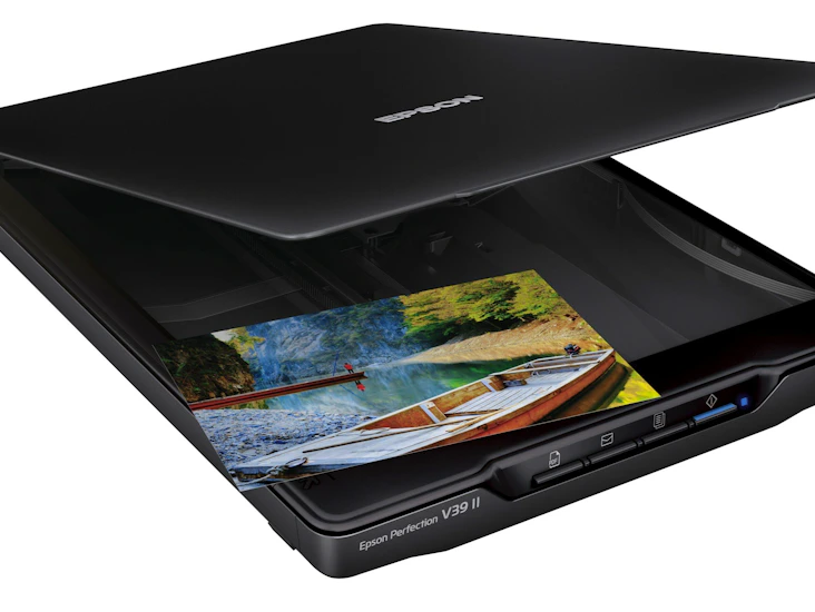 Epson perfection v39 ii photo, film negatives and document scanner 4800 dpi