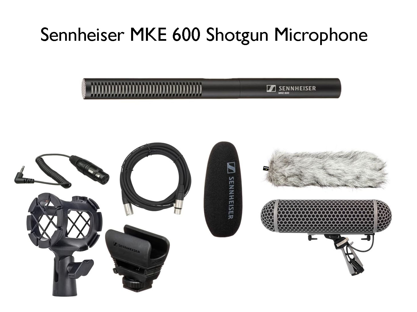 Sennheiser mke 600 camera-mount shotgun mic