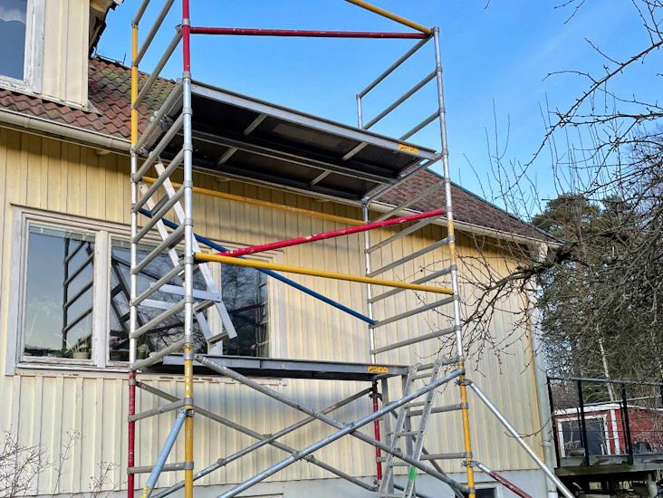 Rullställning zip-up bred 7m