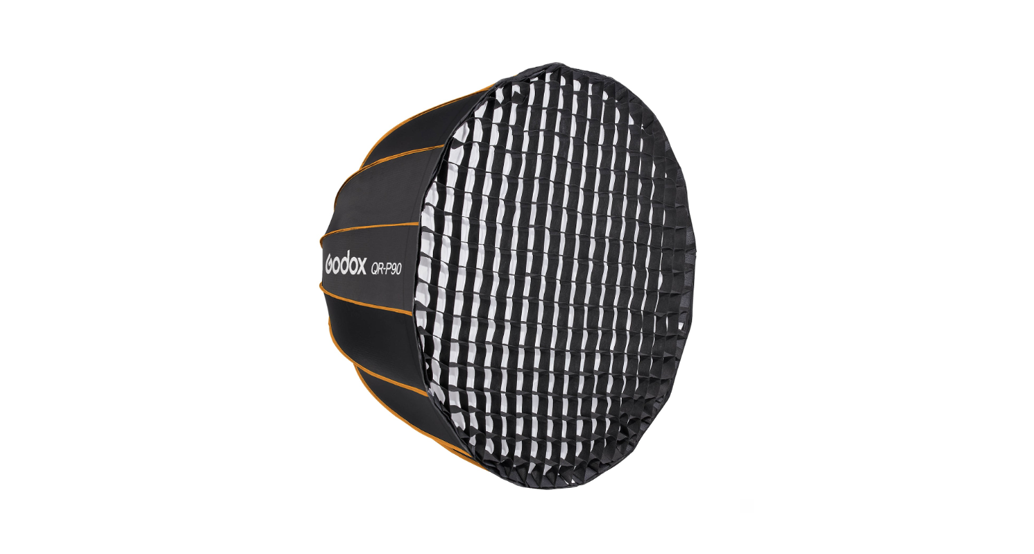 Godox qr-p90 quick release deep parabolic softbox (bowens s-type fitting)