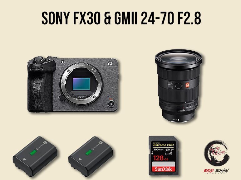 Sony fx30 & gmii 24-70 f2.8