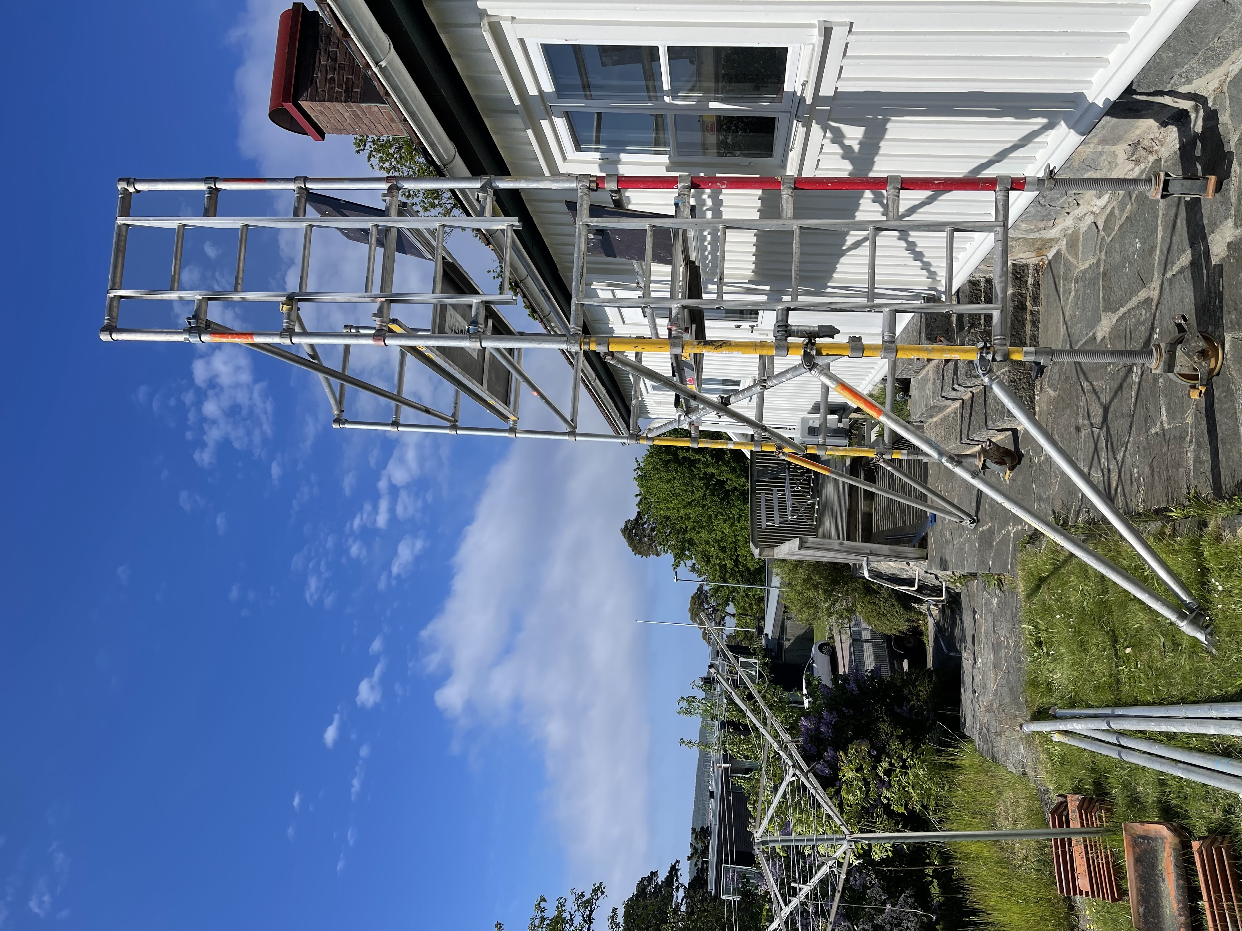 Aluminium byggställning 