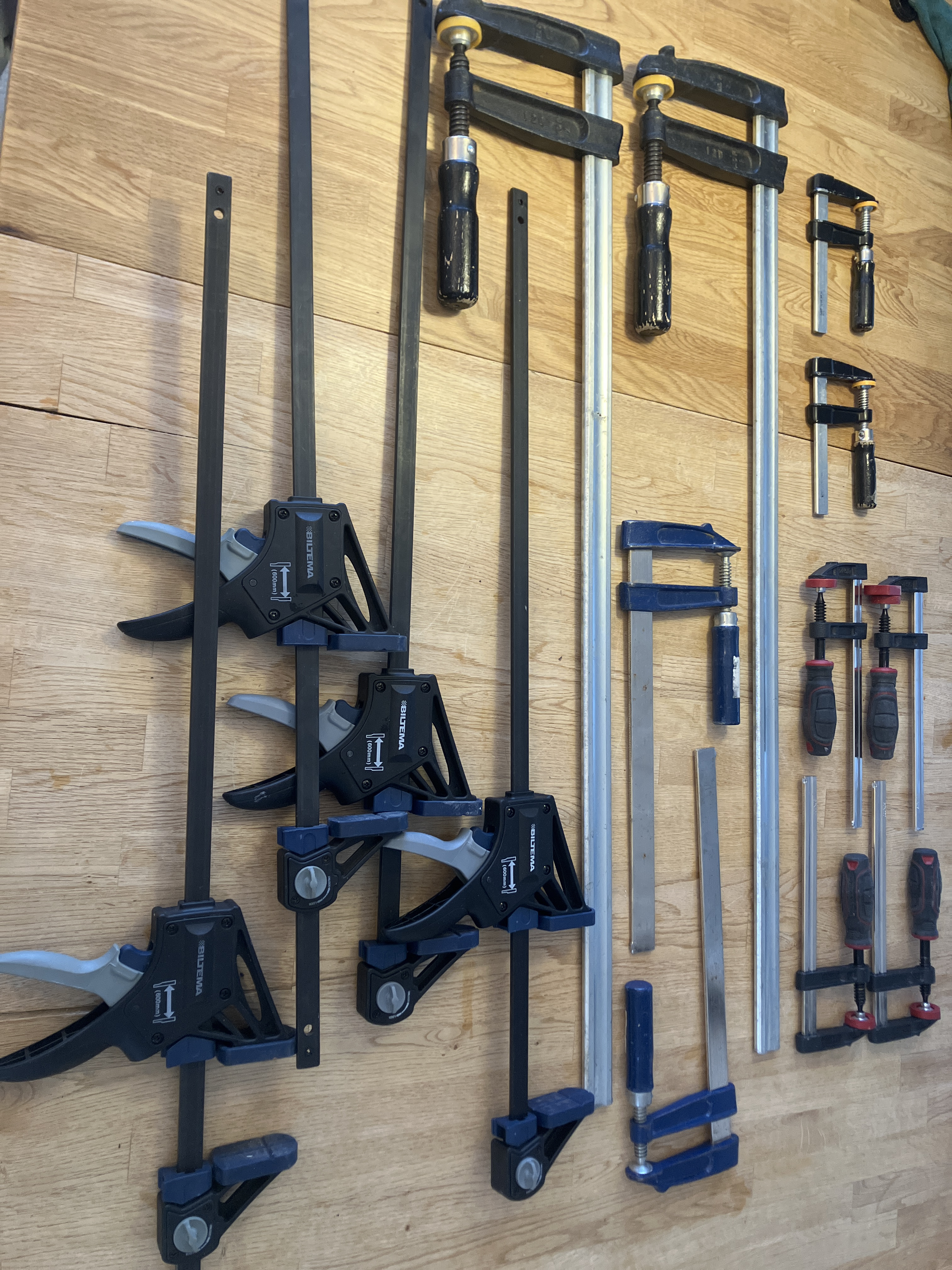 Skrutvinge mange størrelser