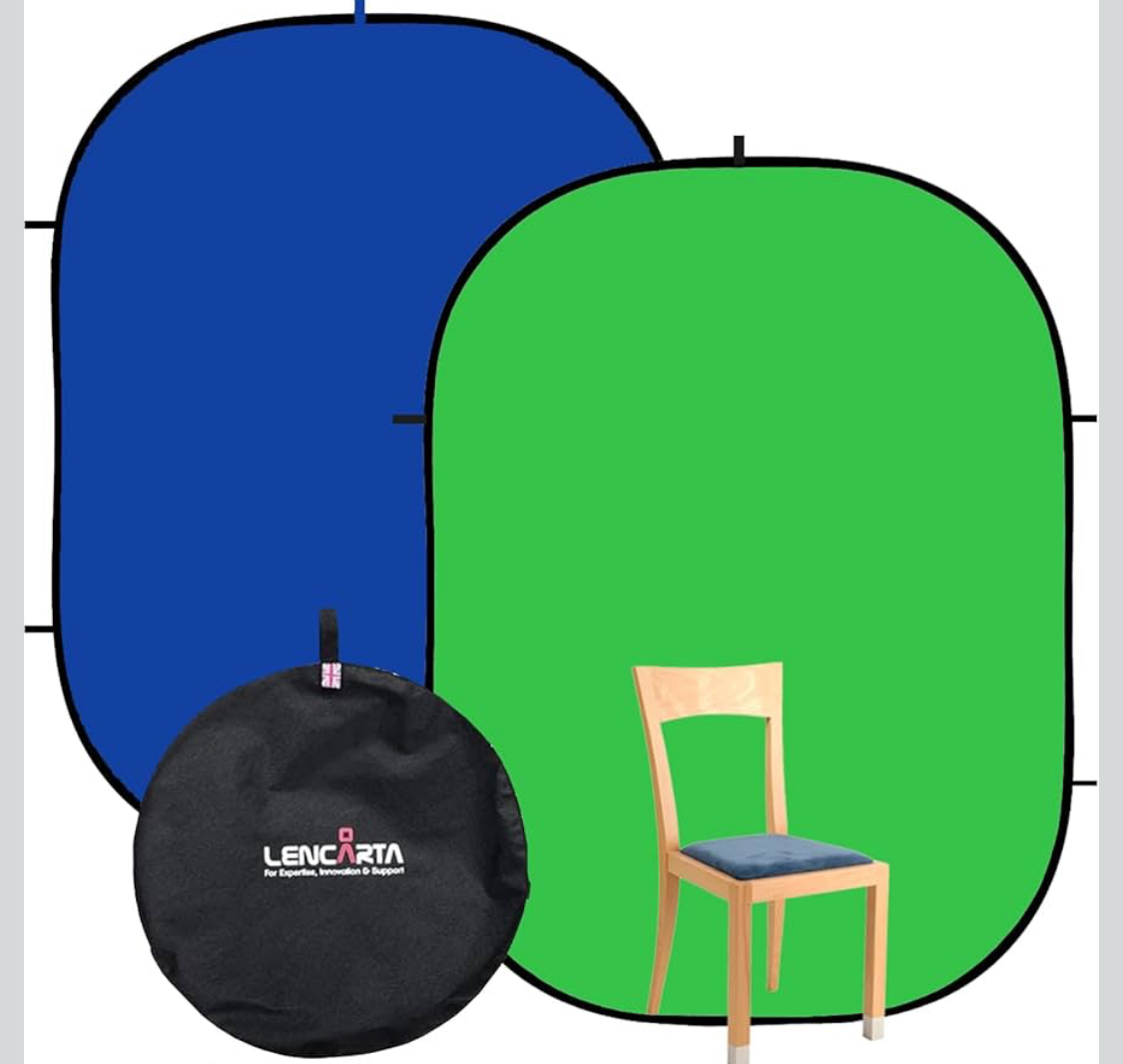 Green & blue screen - 1.5m x 2m 