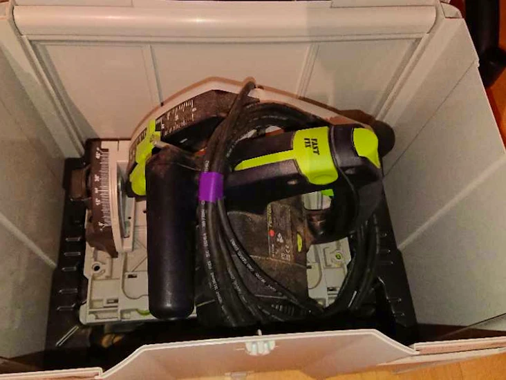 Sänksåg festool ts-55 med skena