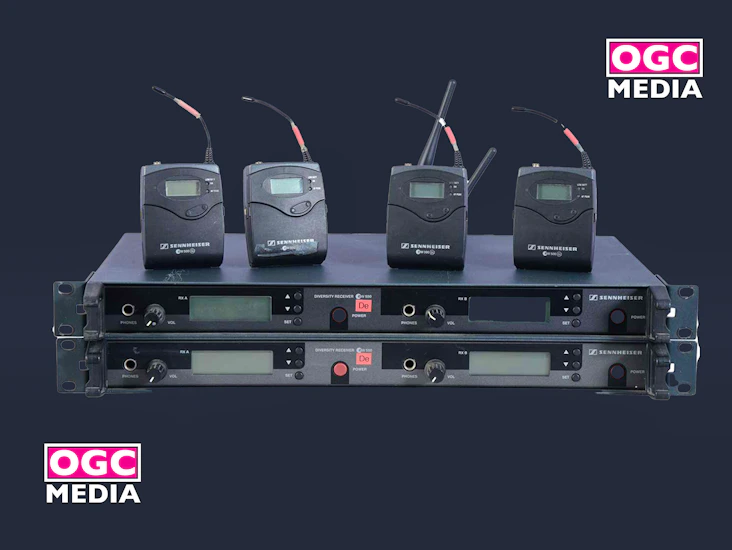 Sennheiser ew550 ew500 sk500 g2 wireless lavalier lapel microphone kit