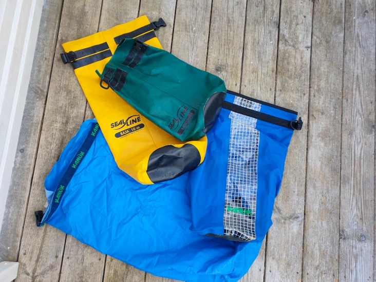 Vattentäta packpåsar