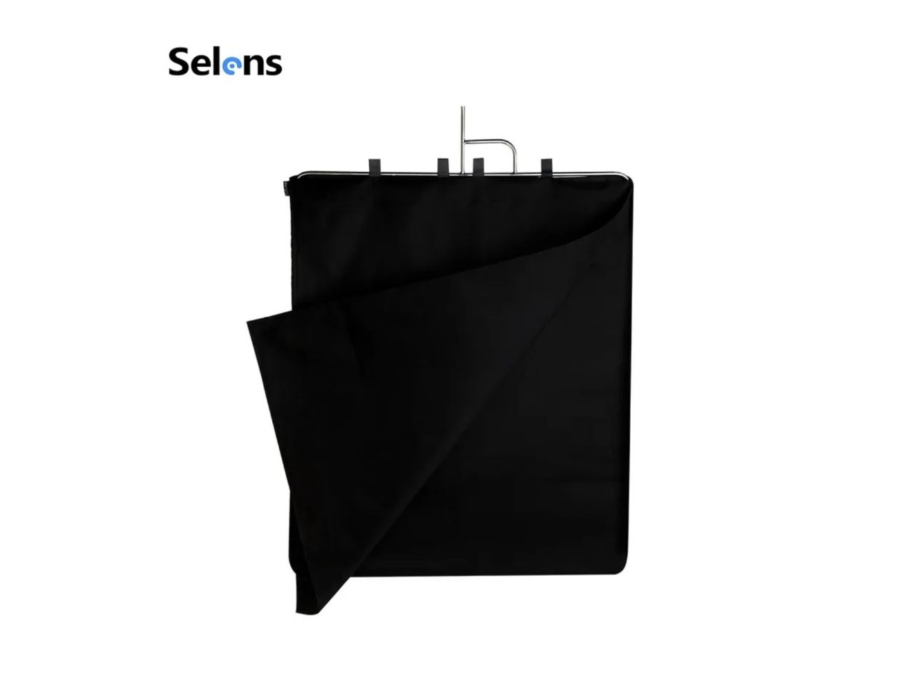 Selens 17.5 x 23.5 inches stainless black and white flag/floppy