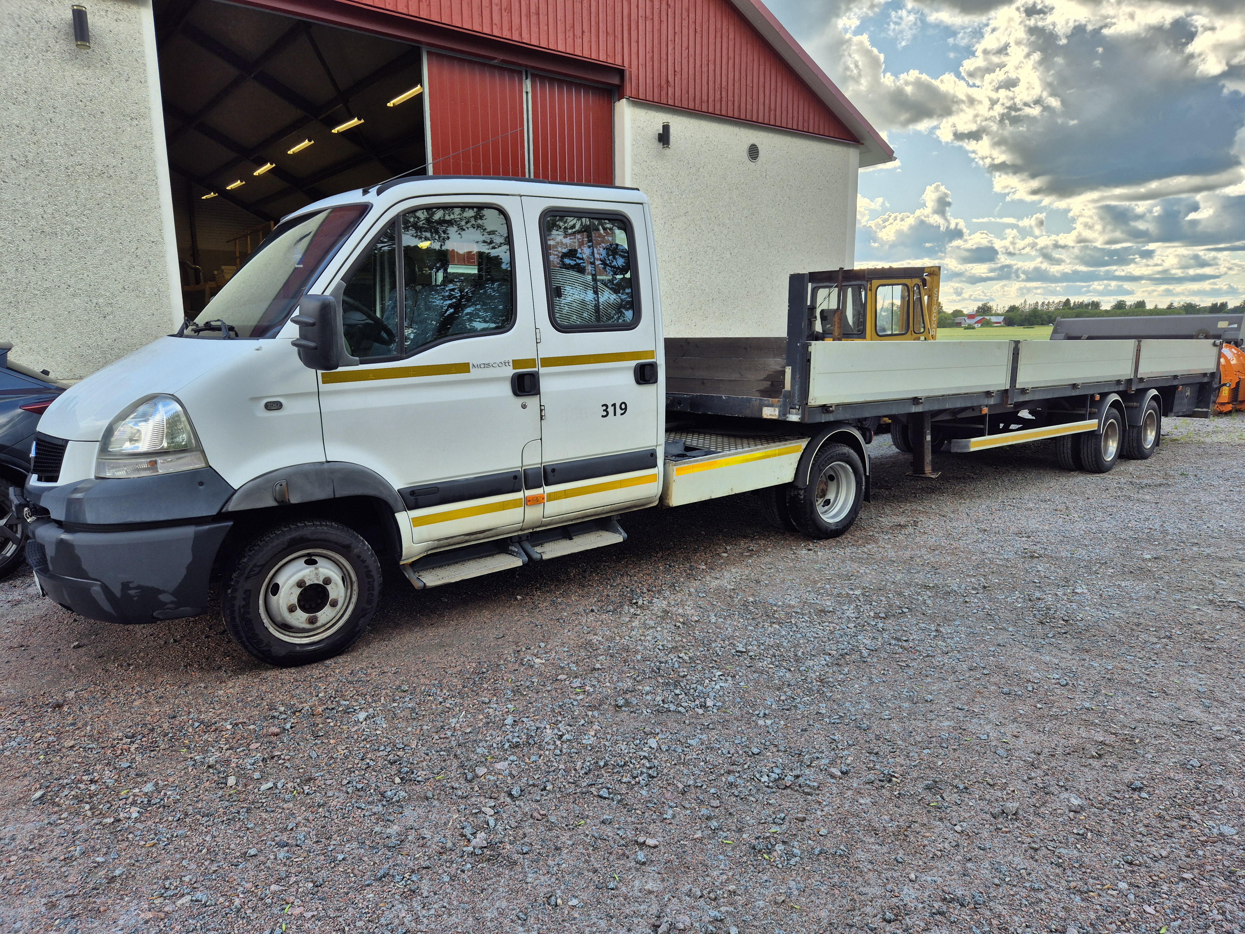 Be-trailer lastvikt 5160kg, maskintrailer, biltrailer, maskinsläp
